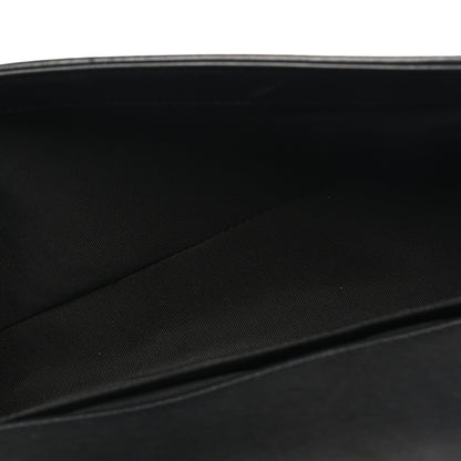 Chanel Calfskin Medium Boy Logo Top Handle Flap Black Black 5 of 10