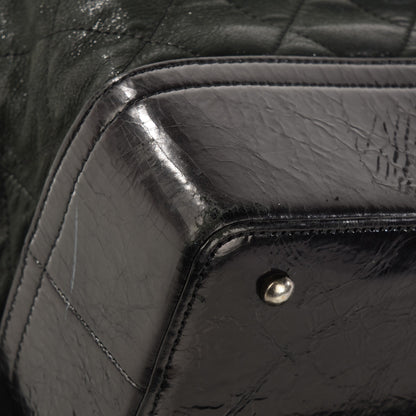 Chanel Iridescent Calfskin Quilted Large VIP Tote Black 8 of 8