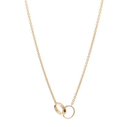 Cartier 18K Yellow Gold Interlocking LOVE Necklace 1 of 5