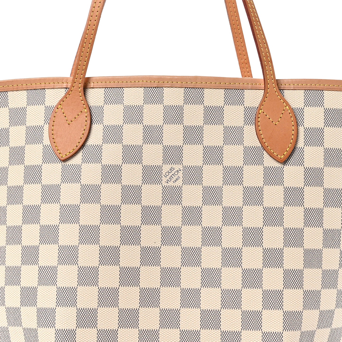Damier Azur Neo Neverfull MM Rose Ballerine