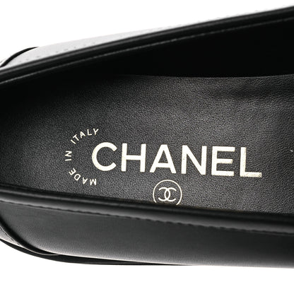 Chanel Calfskin CC Turnlock Moccasins 40 Black 9 of 11