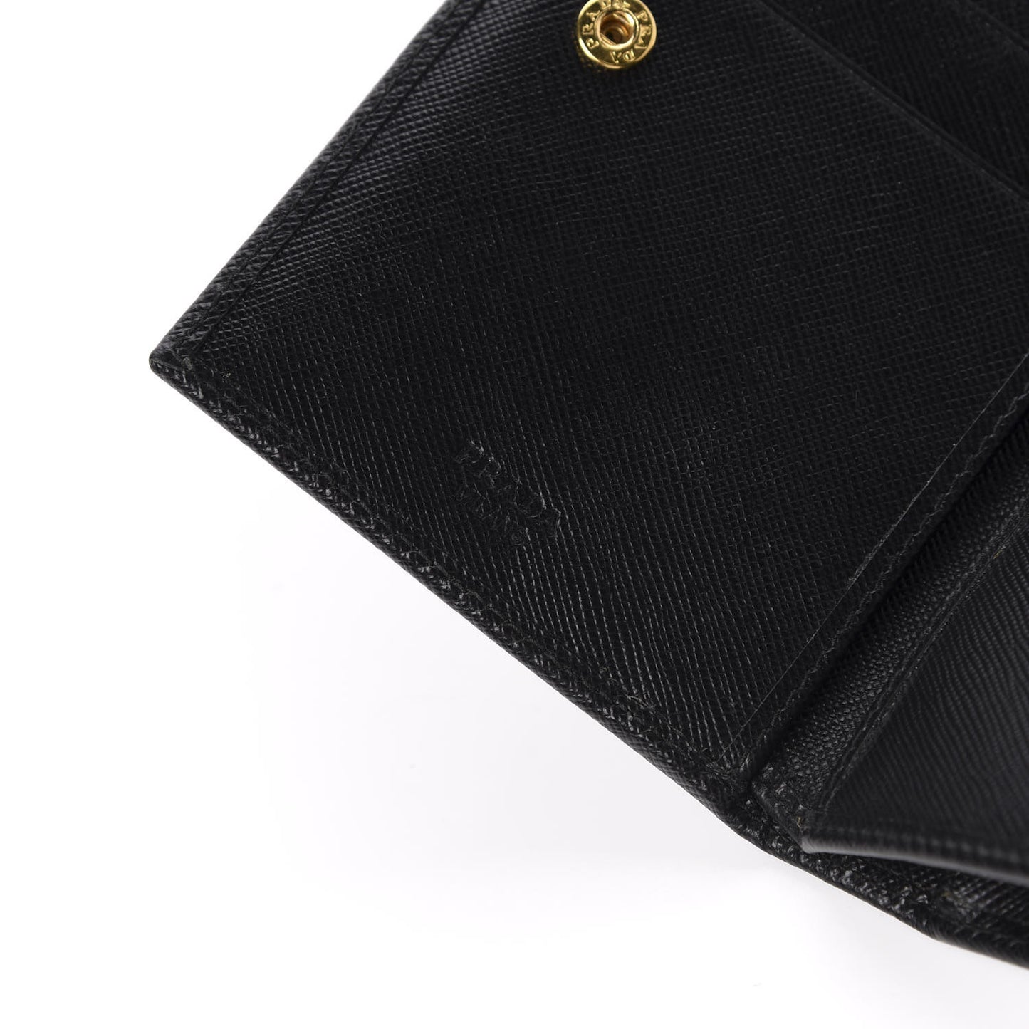 Saffiano Oro Wallet Black