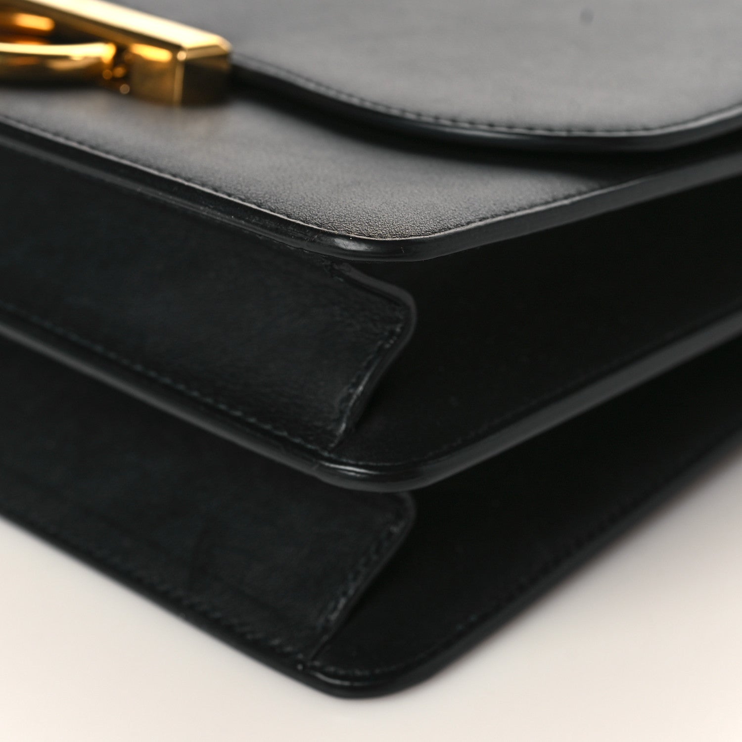 Salvatore Ferragamo Calfskin Joanne Crossbody Black 8 of 9