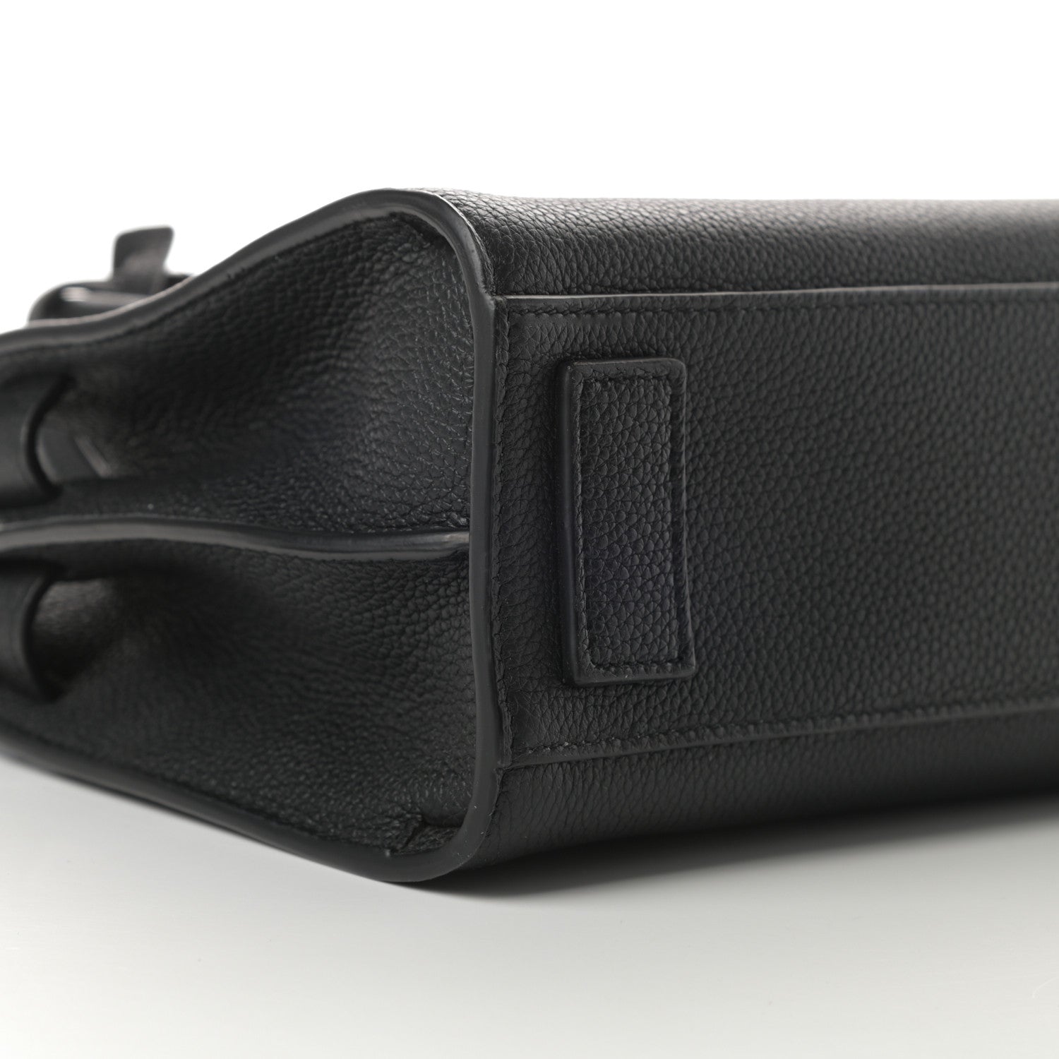 Saint Laurent Grained Calfskin Nano Sac De Jour Souple Black 10 of 12