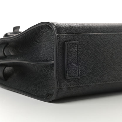 Saint Laurent Grained Calfskin Nano Sac De Jour Souple Black 10 of 12