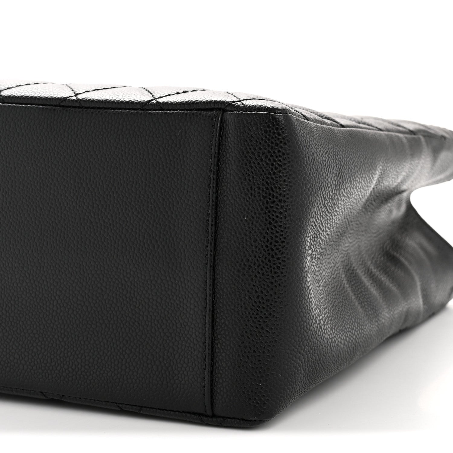 Chanel Caviar Quilted Grand Shopping Tote GST Black 10 of 13