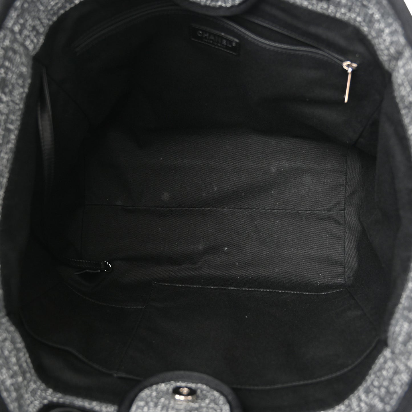 Canvas Medium Deauville Tote Charcoal