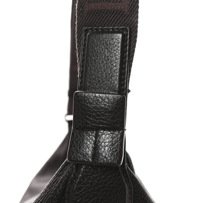 Loewe Calfskin Jacquard Crossbody Bag Brown 11 of 11