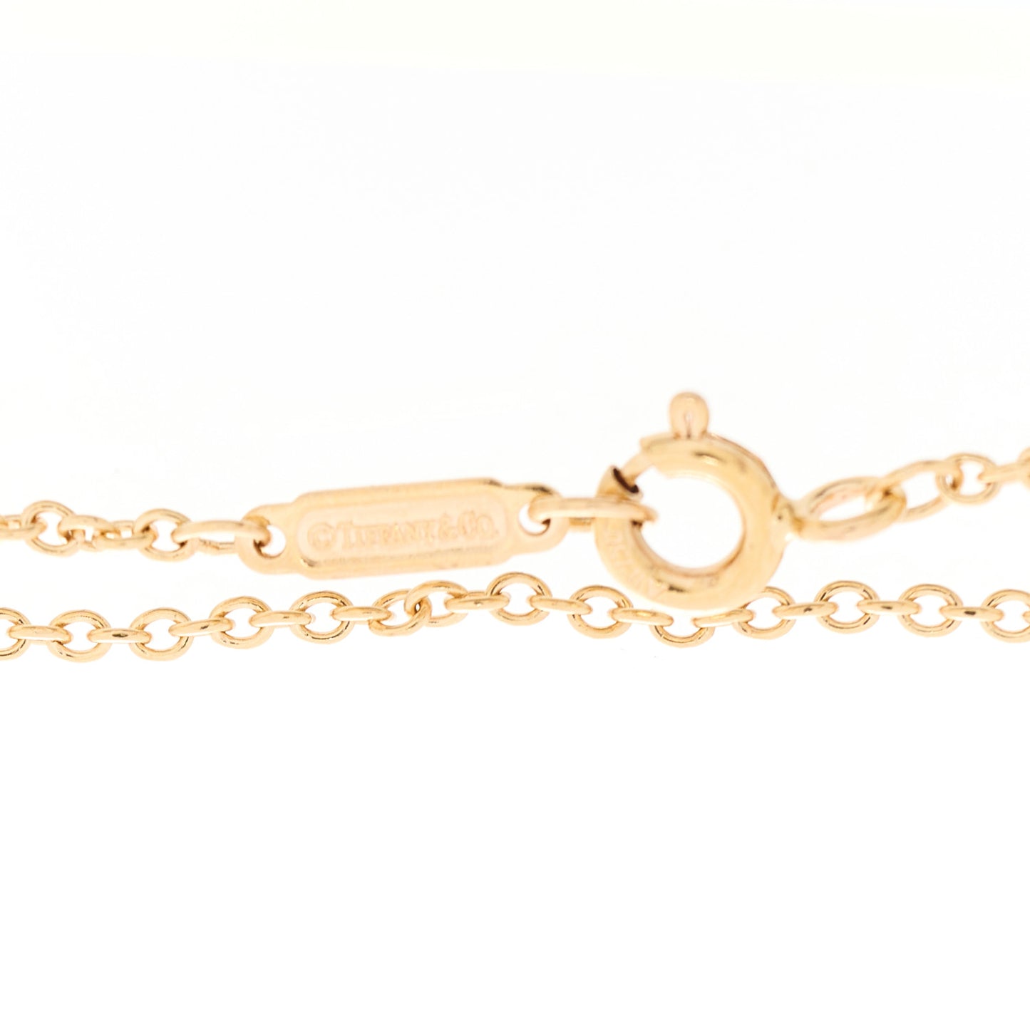 18K Rose Gold T Double Chain Bracelet