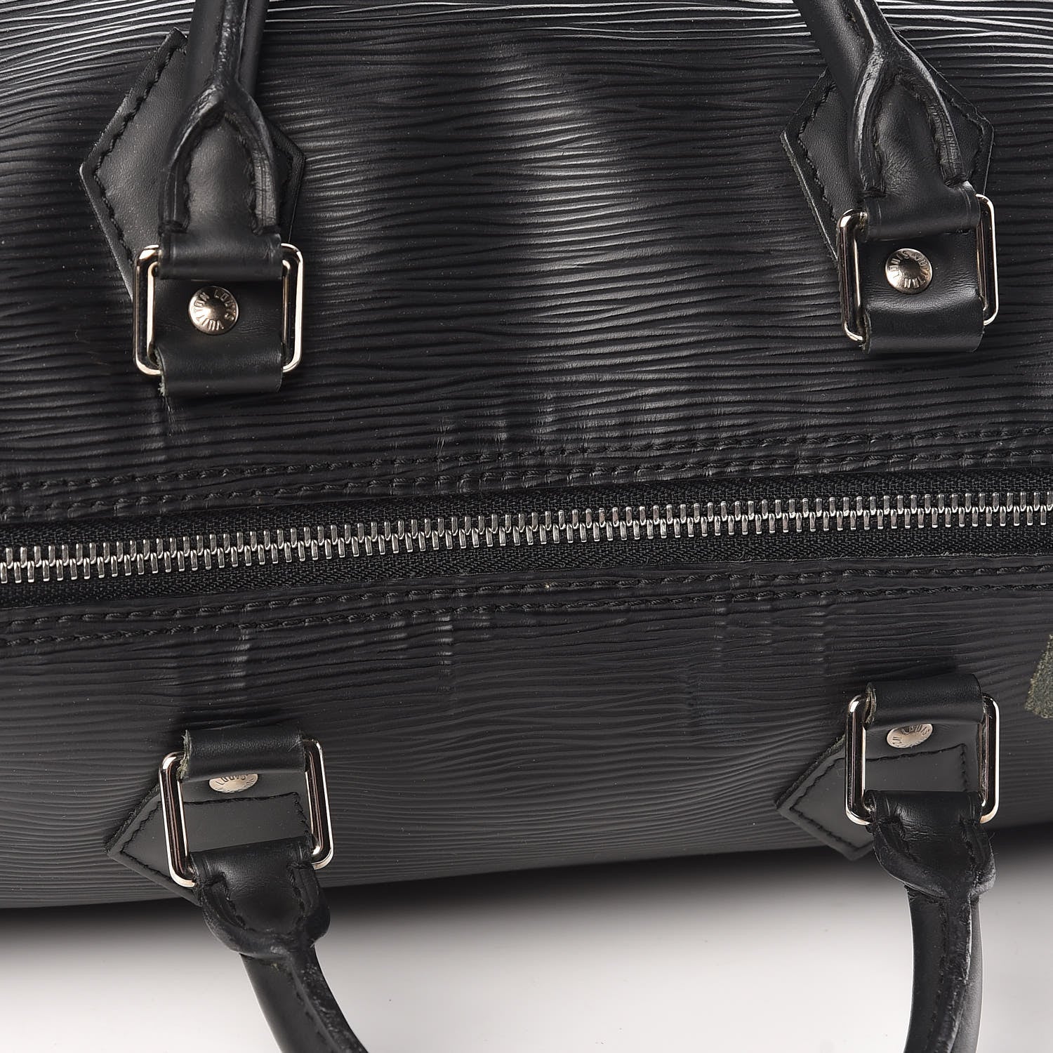 Louis Vuitton Epi Speedy 30 Black 7 of 11