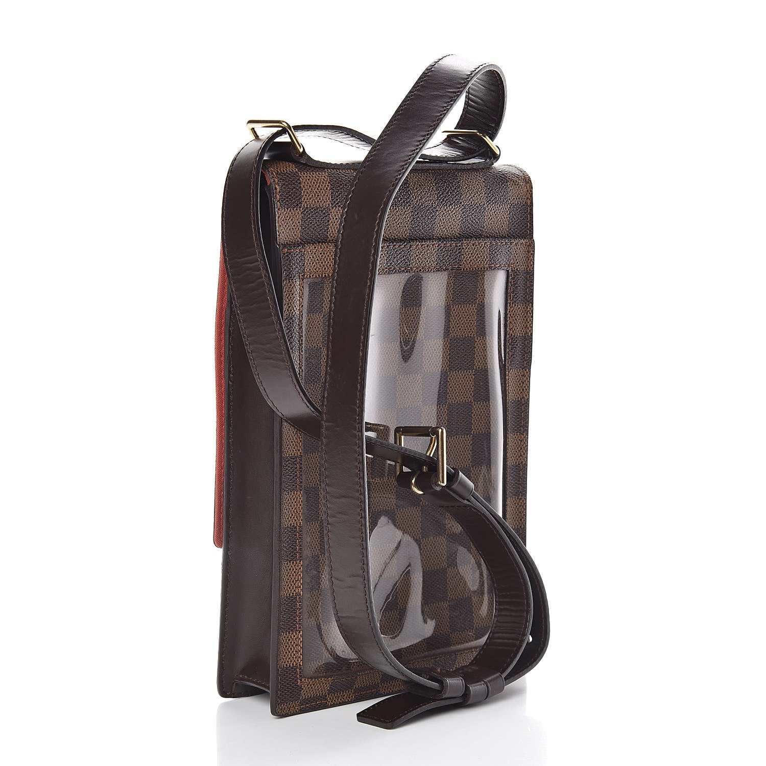 Louis Vuitton Damier Ebene Portobello Travel Shoulder Bag 3 of 13