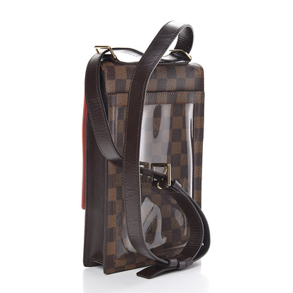 Louis Vuitton Damier Ebene Portobello Travel Shoulder Bag 3 of 13