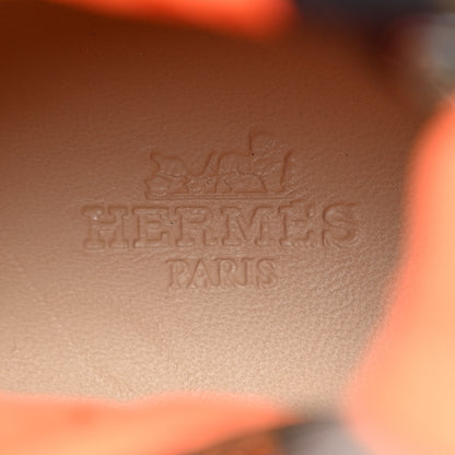 Hermes Calfskin Parachute Fresh Ankle Boots 37 Khaki 8 of 10