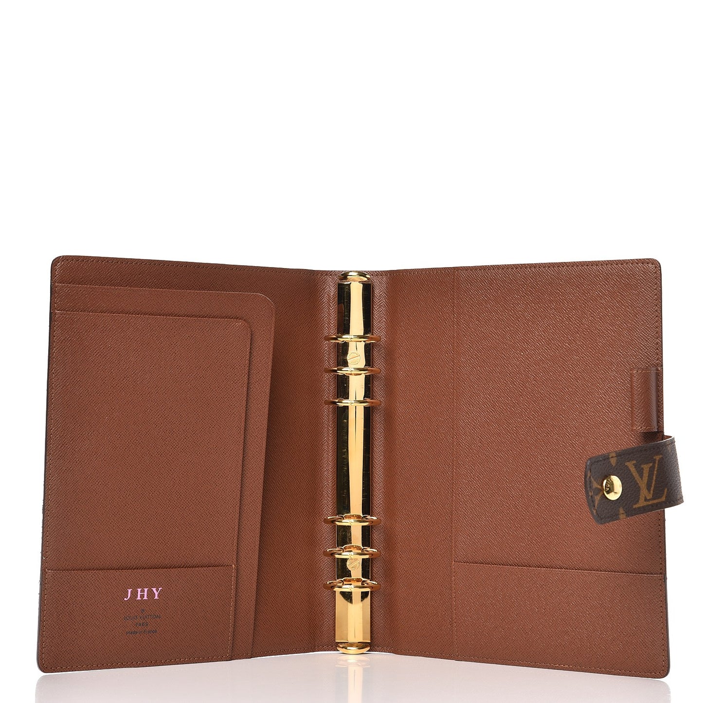 Monogram Large Ring Agenda Cover