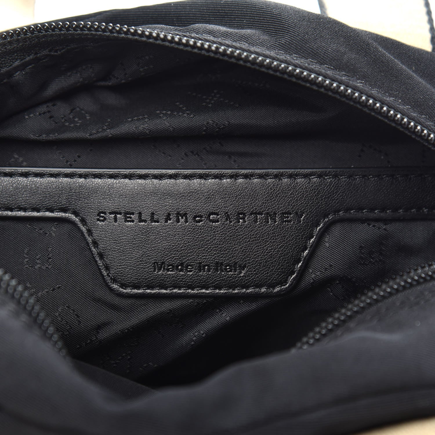 Stella McCartney Eco Nylon Mini Boston Crossbody Bag Black 6 of 9