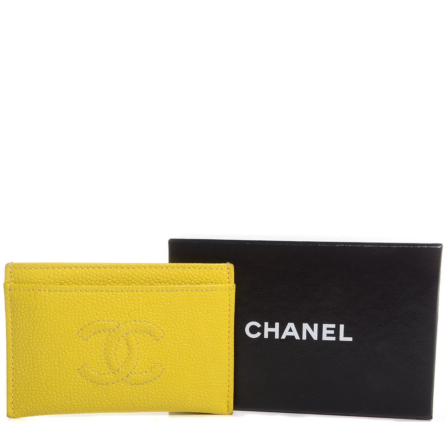 Caviar Timeless CC Card Holder Yellow