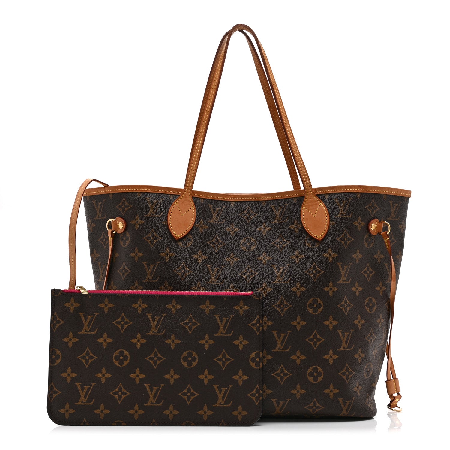 Louis Vuitton Monogram Neo Neverfull MM Pivoine 3 of 11
