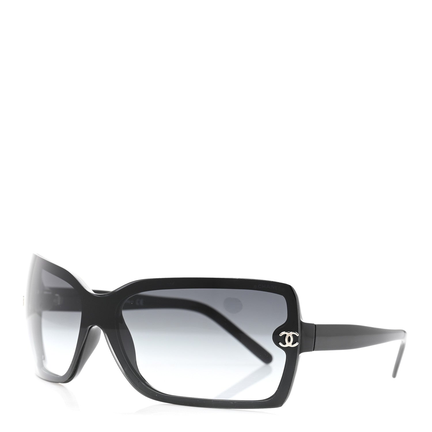 Chanel Acetate CC Logo Sunglasses 5065 Black 1 of 8
