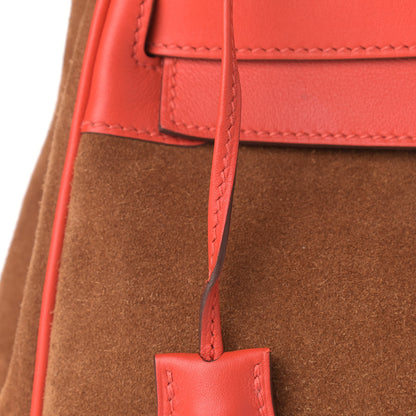 Hermes Grizzly Swift Kelly Retourne 32 Chamois Capucine 16 of 16