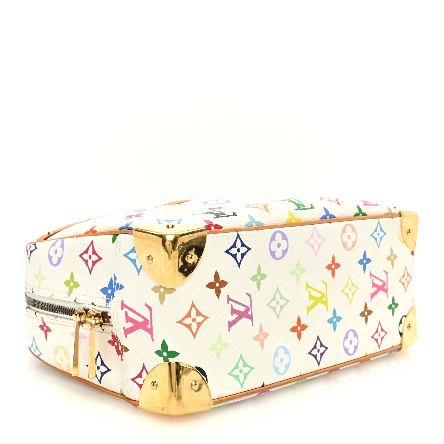 Louis Vuitton Monogram Multicolor Trouville White 4 of 9