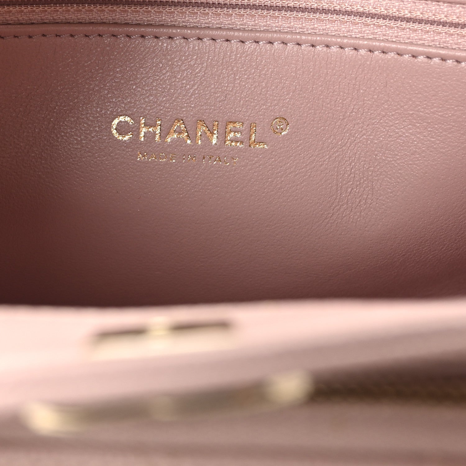 Chanel Caviar Quilted Small Business Affinity Shopping Bag Light Pink 6 of 10