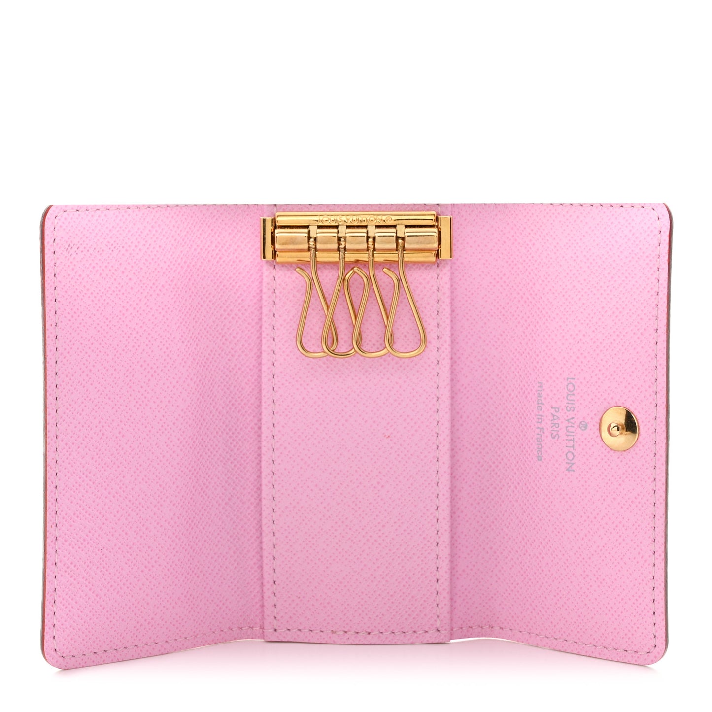 Monogram Multicolor Multicles 4 Key Holder White Litchi