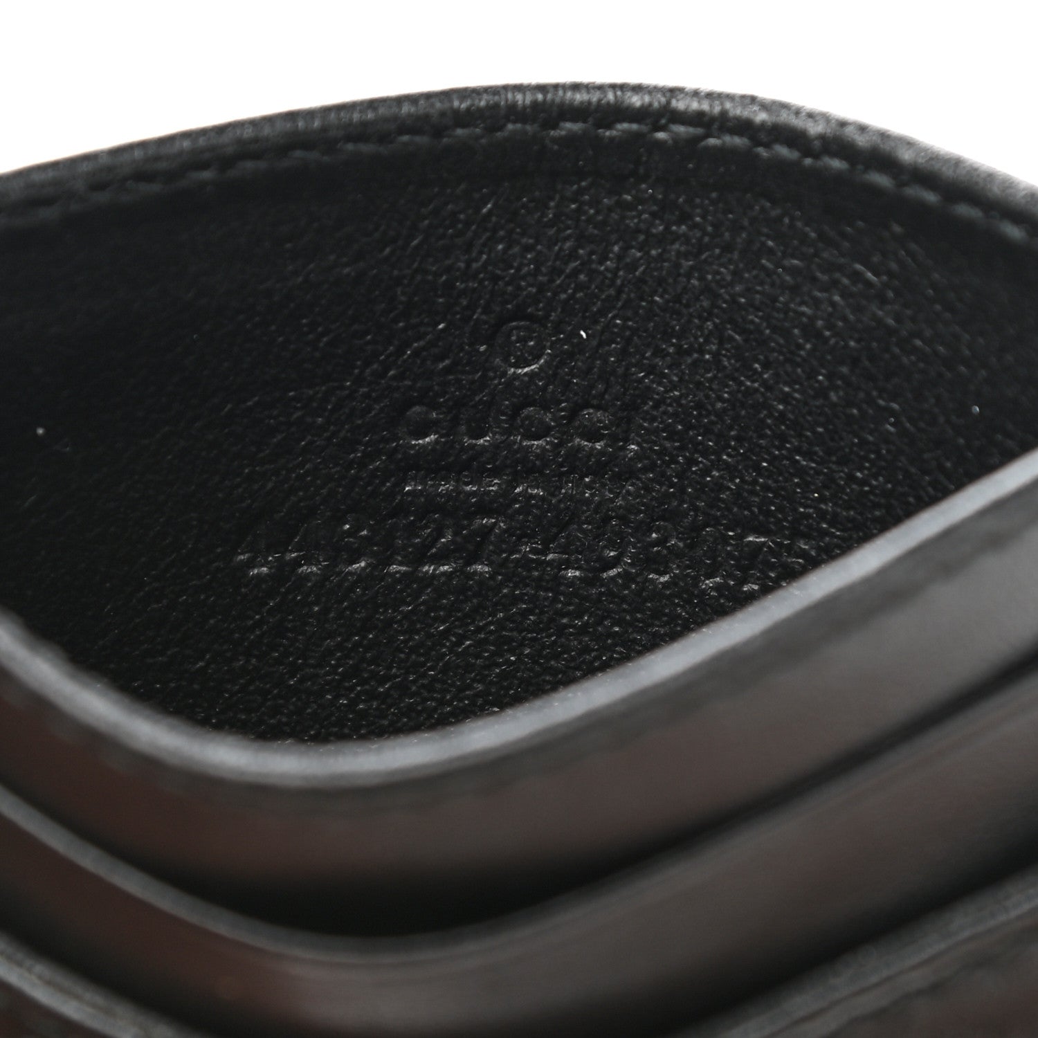 Gucci Calfskin Matelasse GG Marmont Card Holder Black 6 of 6
