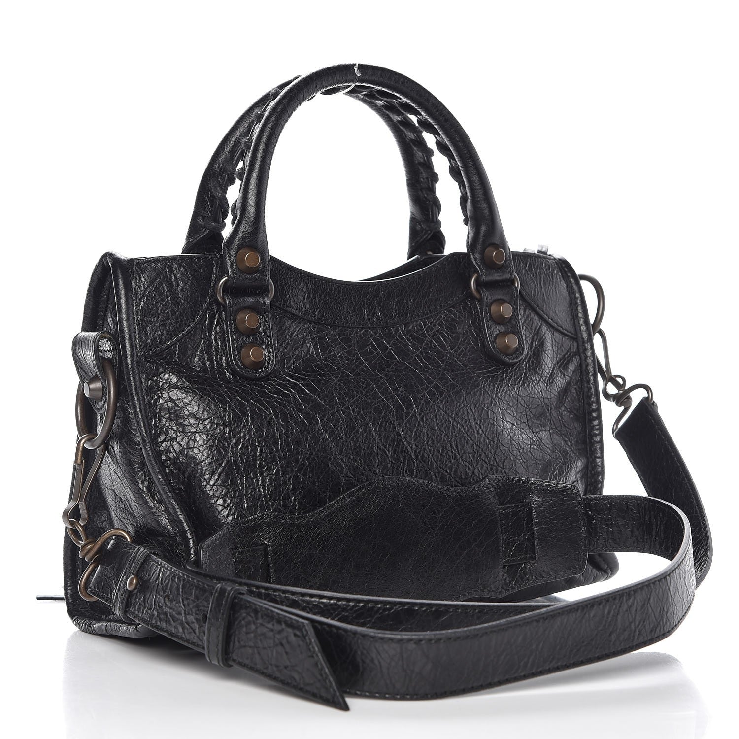 Balenciaga Agneau Classic Hardware Mini City Black 3 of 7