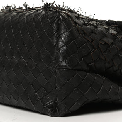 Bottega Veneta Nappa Intrecciato Fringe Flap Black 9 of 12
