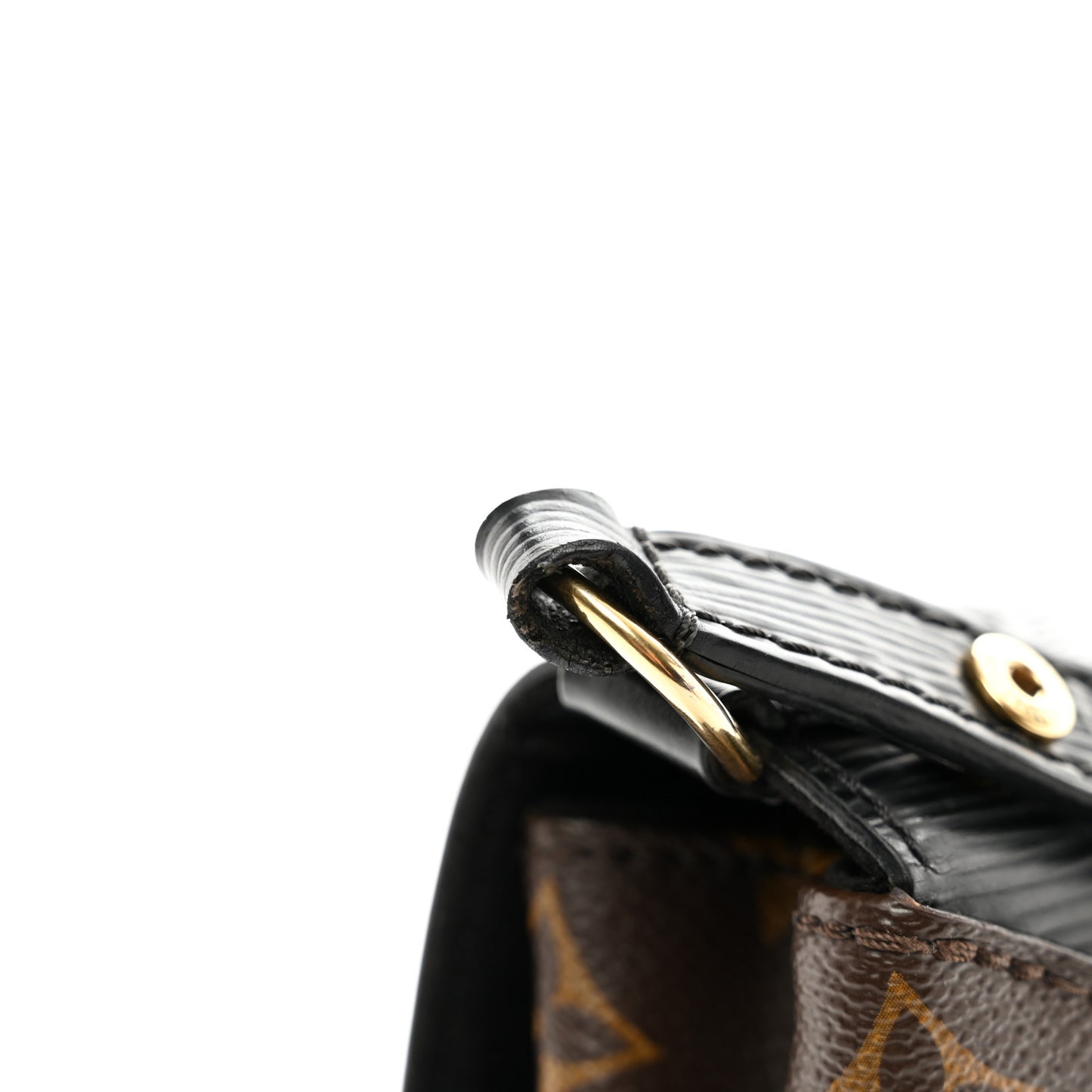 Epi Monogram Saint Michel Black