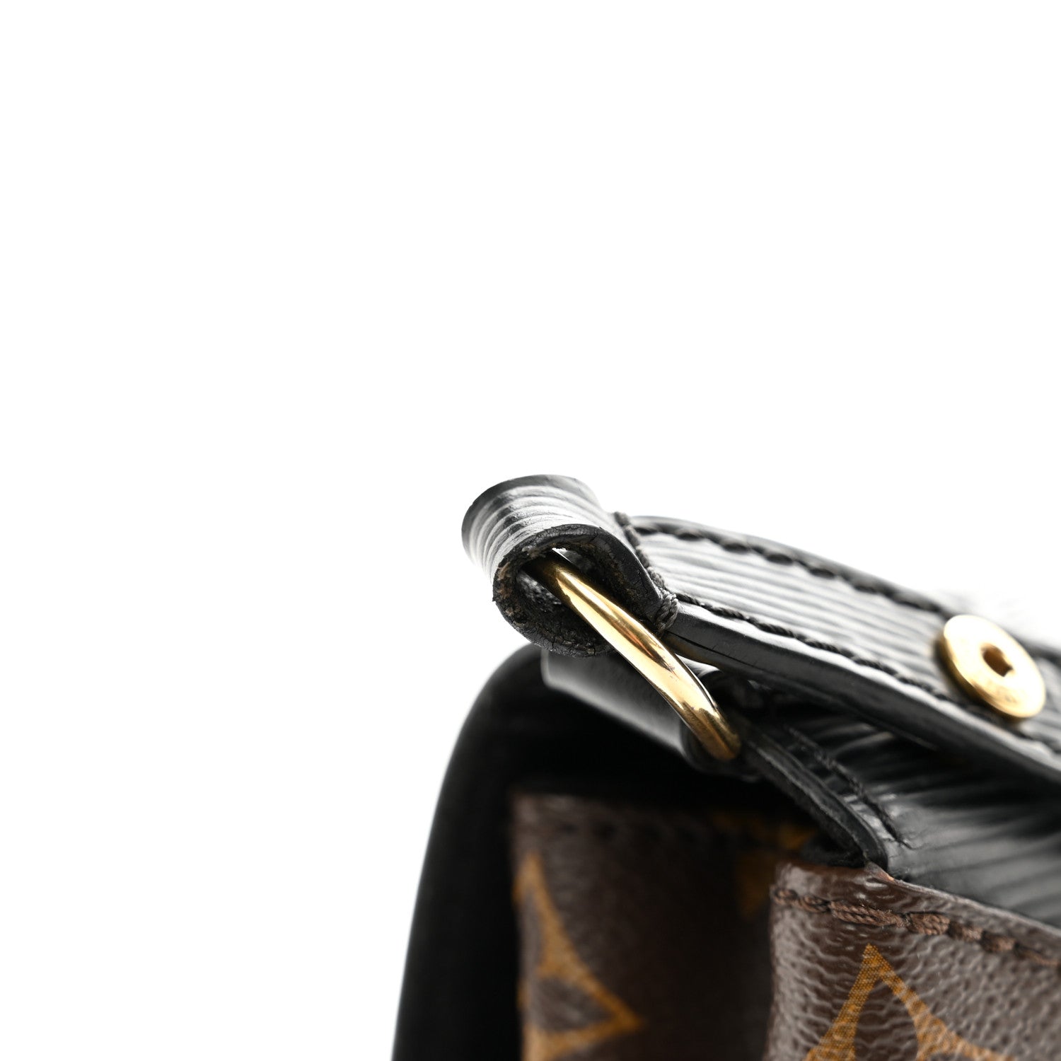 Louis Vuitton Epi Monogram Saint Michel Black 11 of 13
