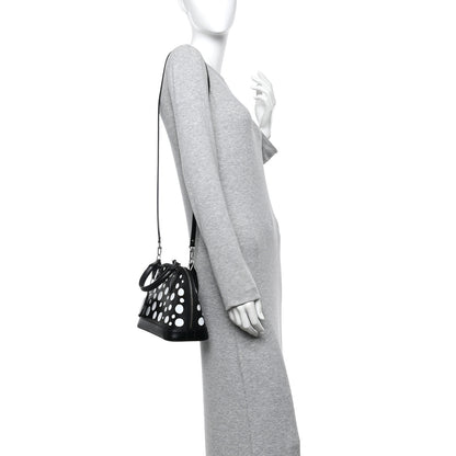 Louis Vuitton X YK Epi Alma BB Black White 2 of 11
