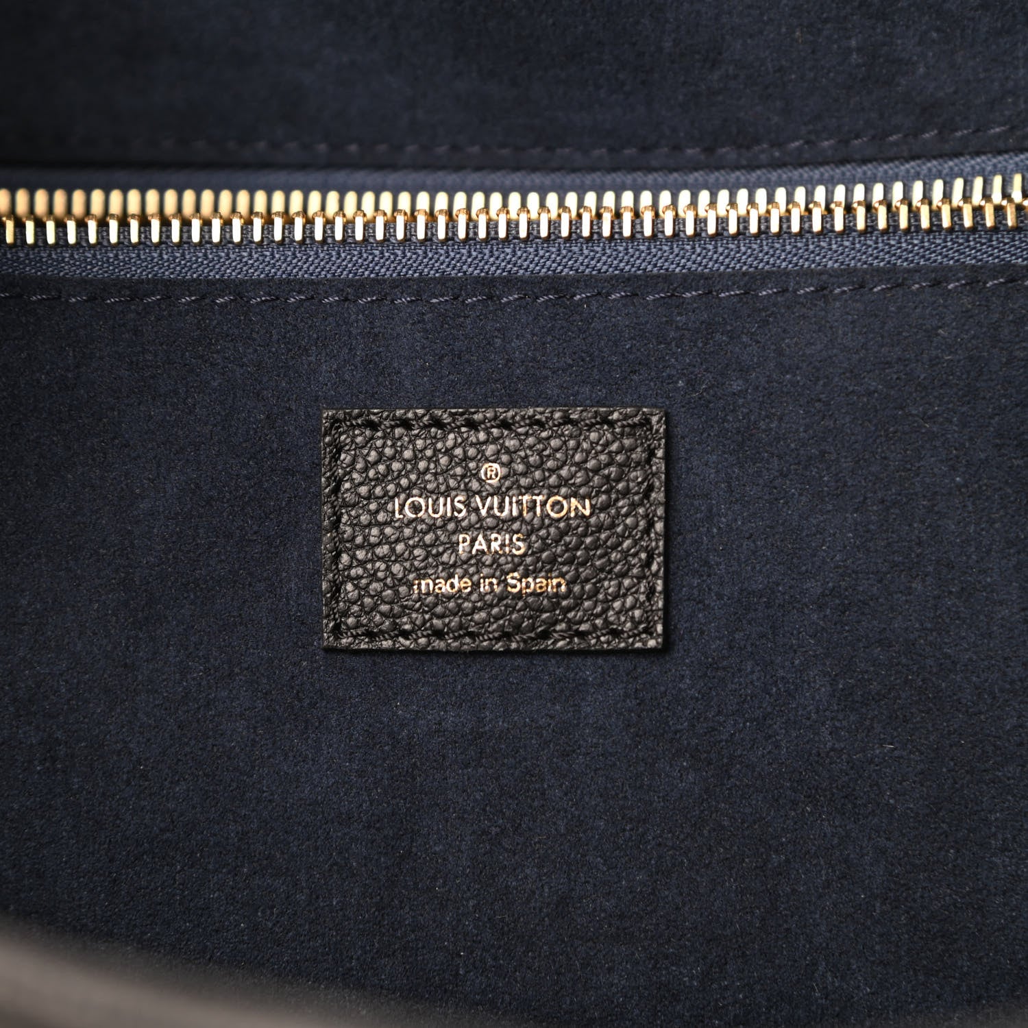 Louis Vuitton Empreinte Monogram Giant Neverfull MM Black 7 of 12
