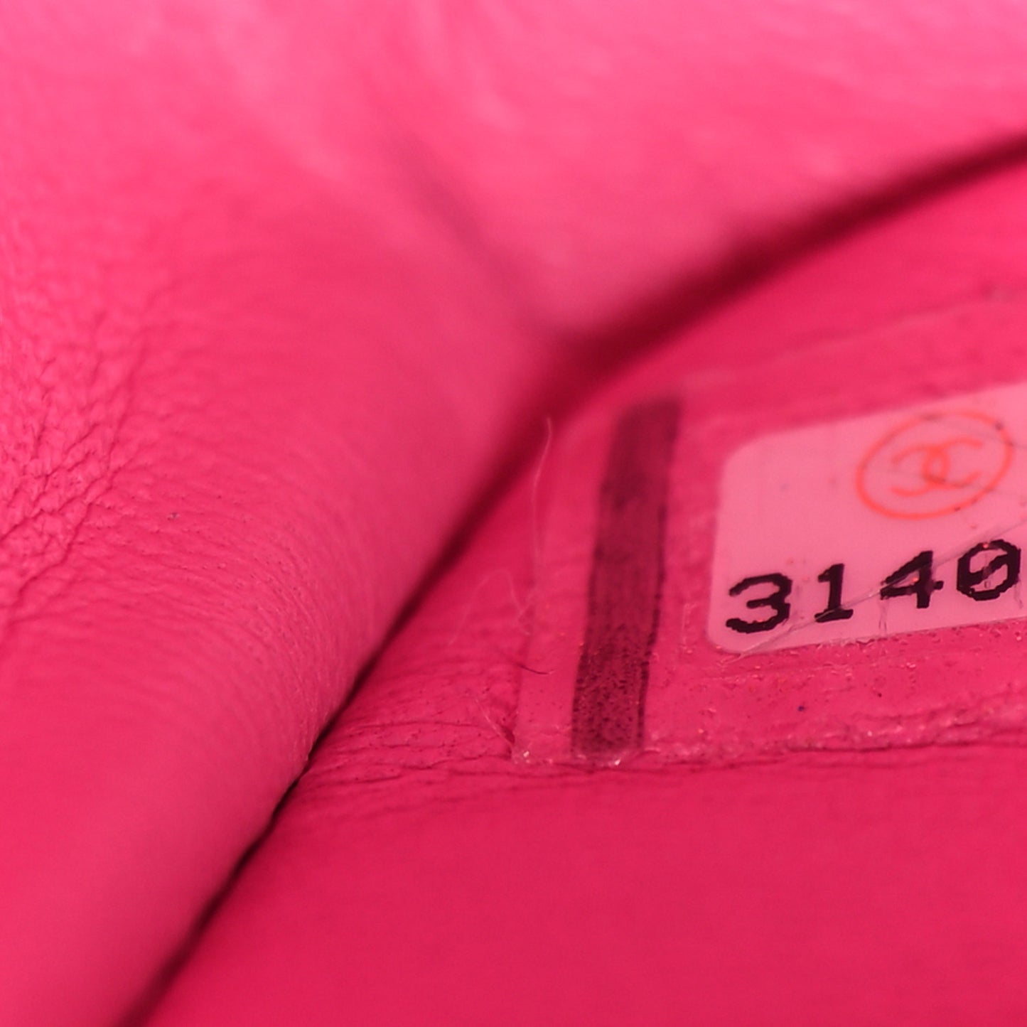 Lambskin Quilted Medium Double Flap Neon Pink