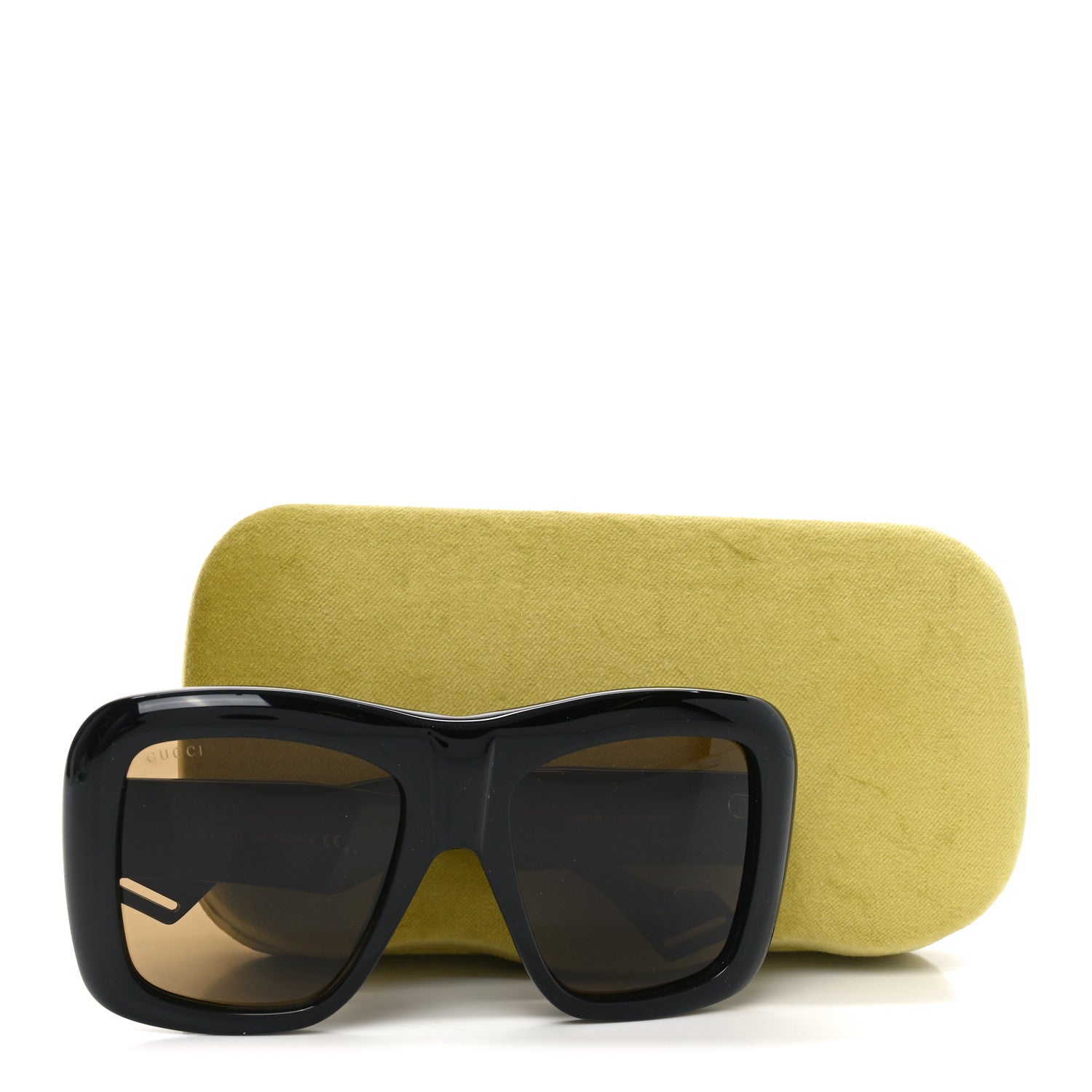 Gucci Acetate Square Frame Sunglasses GG0498S Black 7 of 7