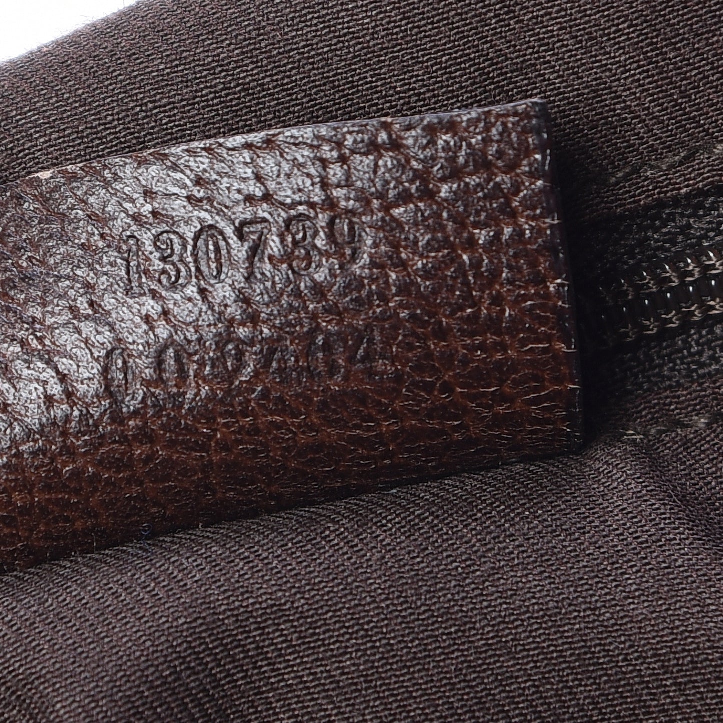 Monogram Abbey Small Tote Dark Brown