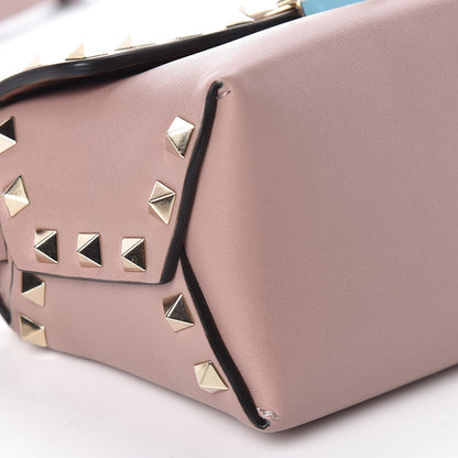 Valentino Garavani Vitello Mini Rockstud Crossbody Bag Poudre 5 of 14
