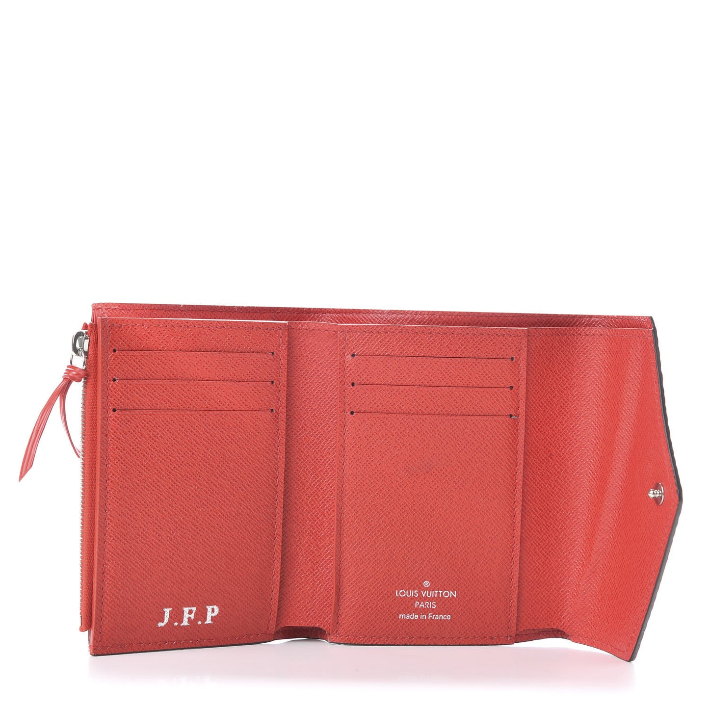 Epi Victorine Wallet Coquelicot