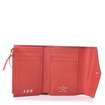 Louis Vuitton Epi Victorine Wallet Coquelicot 5 of 9
