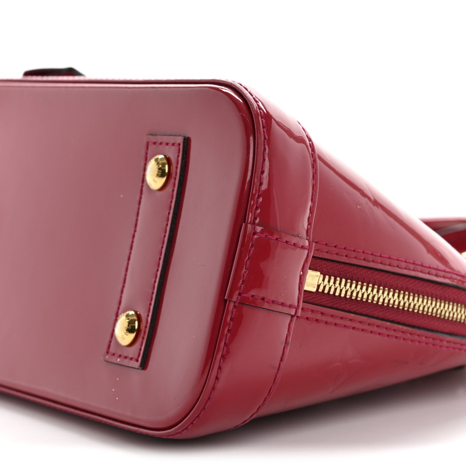 Louis Vuitton Vernis Alma BB Rose Indien 10 of 16