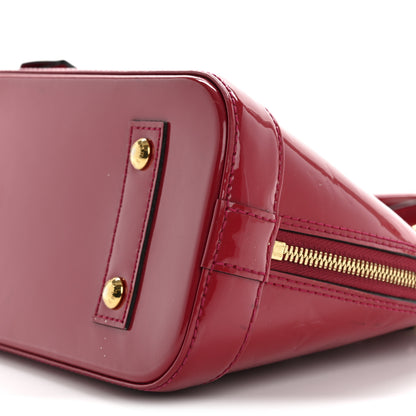 Louis Vuitton Vernis Alma BB Rose Indien 10 of 16