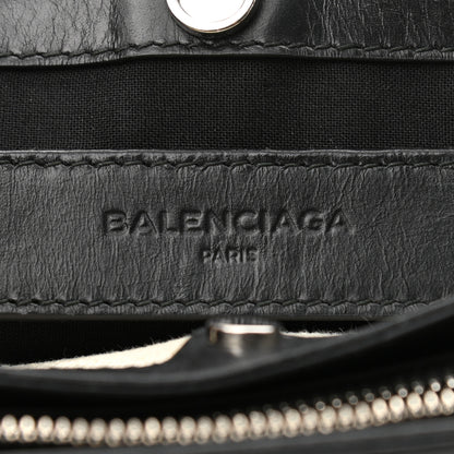 Balenciaga Cotton Canvas Pochette Crossbody Bag Black 7 of 12
