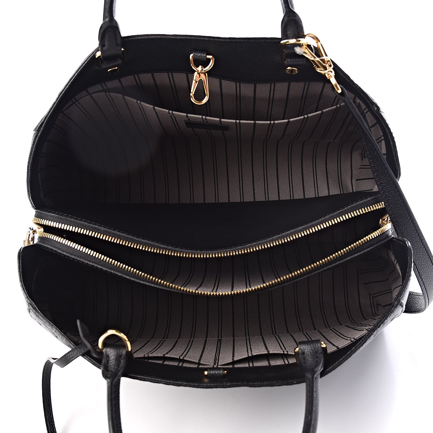 Louis Vuitton Empreinte Montaigne GM Black 5 of 10