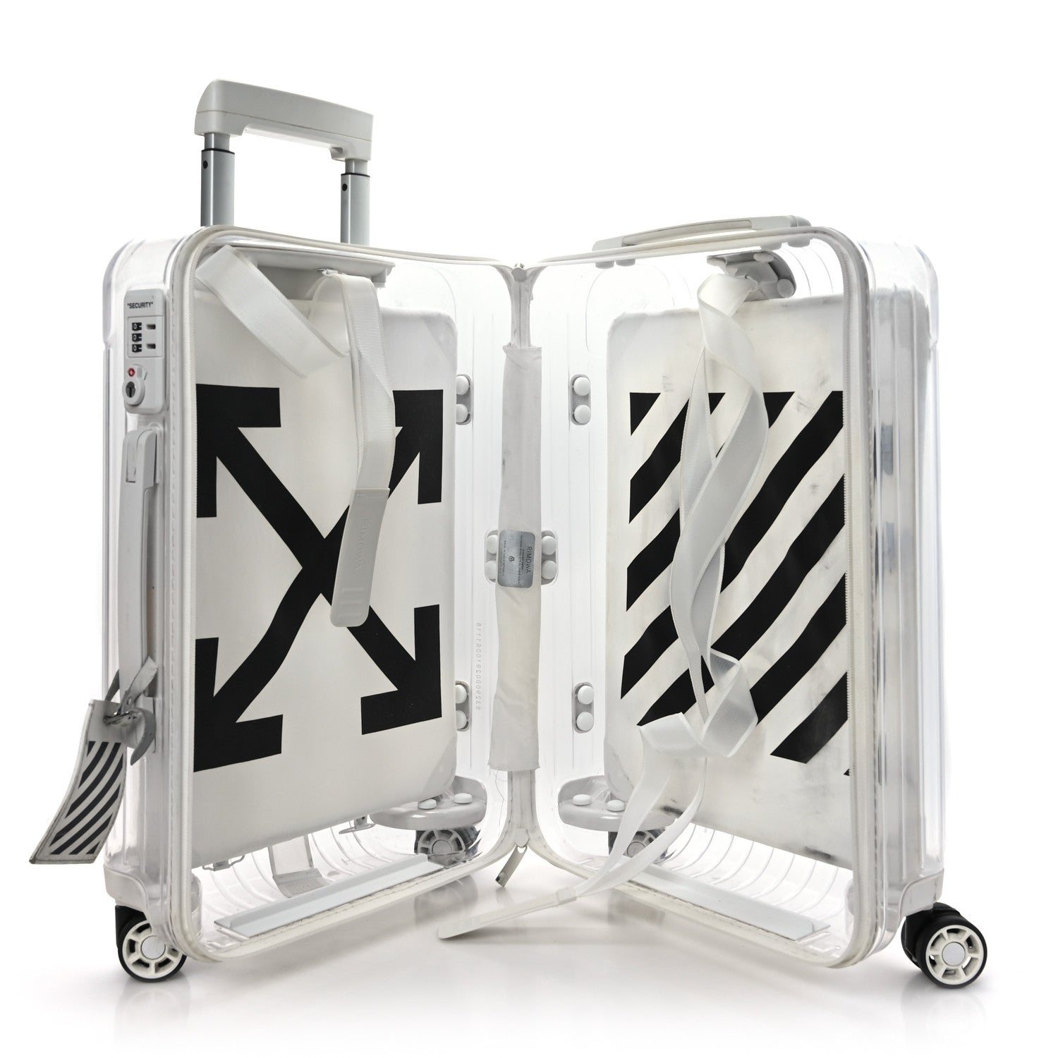 Off-White X RIMOWA Polycarbonate Luggage Transparent 4 of 13