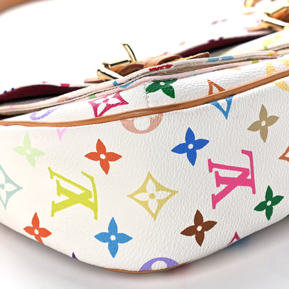 Louis Vuitton Monogram Multicolor Lodge PM White 8 of 12