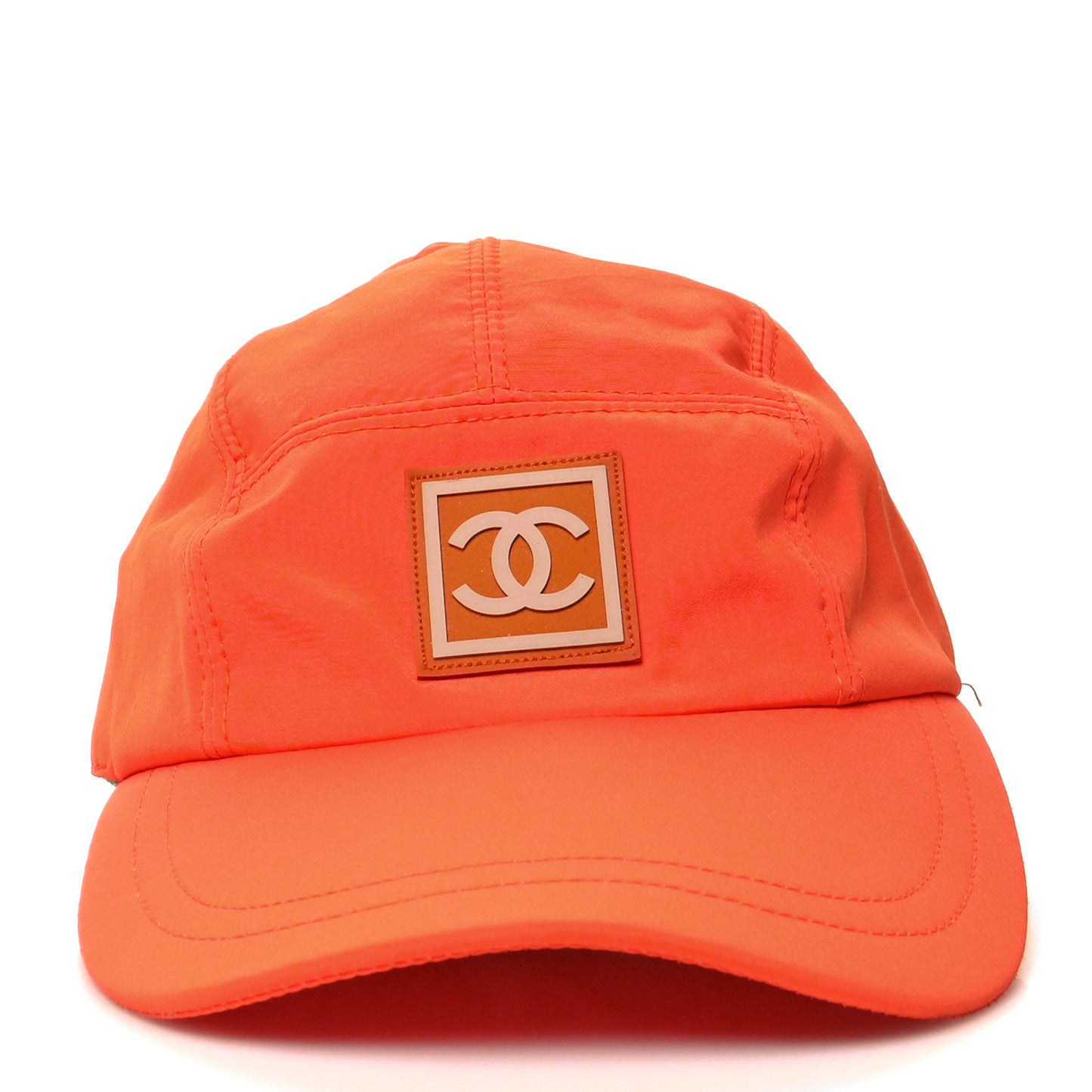 Nylon CC Cap M Hat Orange