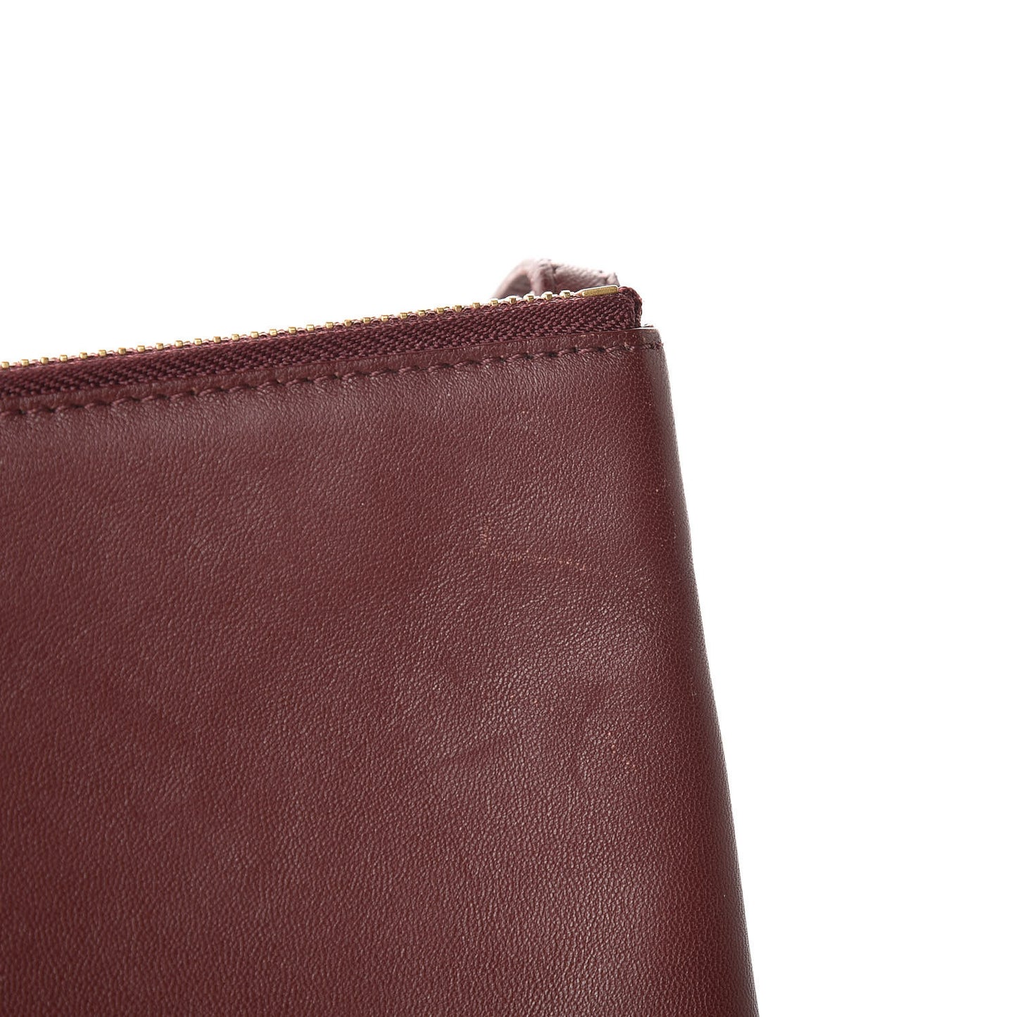 Smooth Lambskin Small Trio Crossbody Bag Burgundy