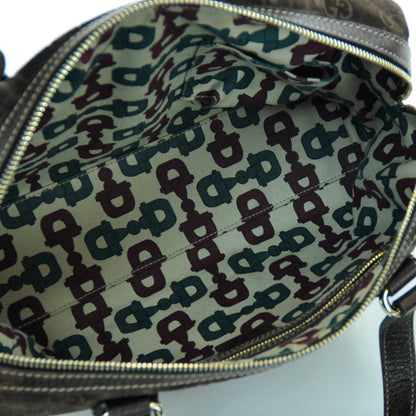 Gucci Guccissima Suede Charmy Small Boston Brown 10 of 12