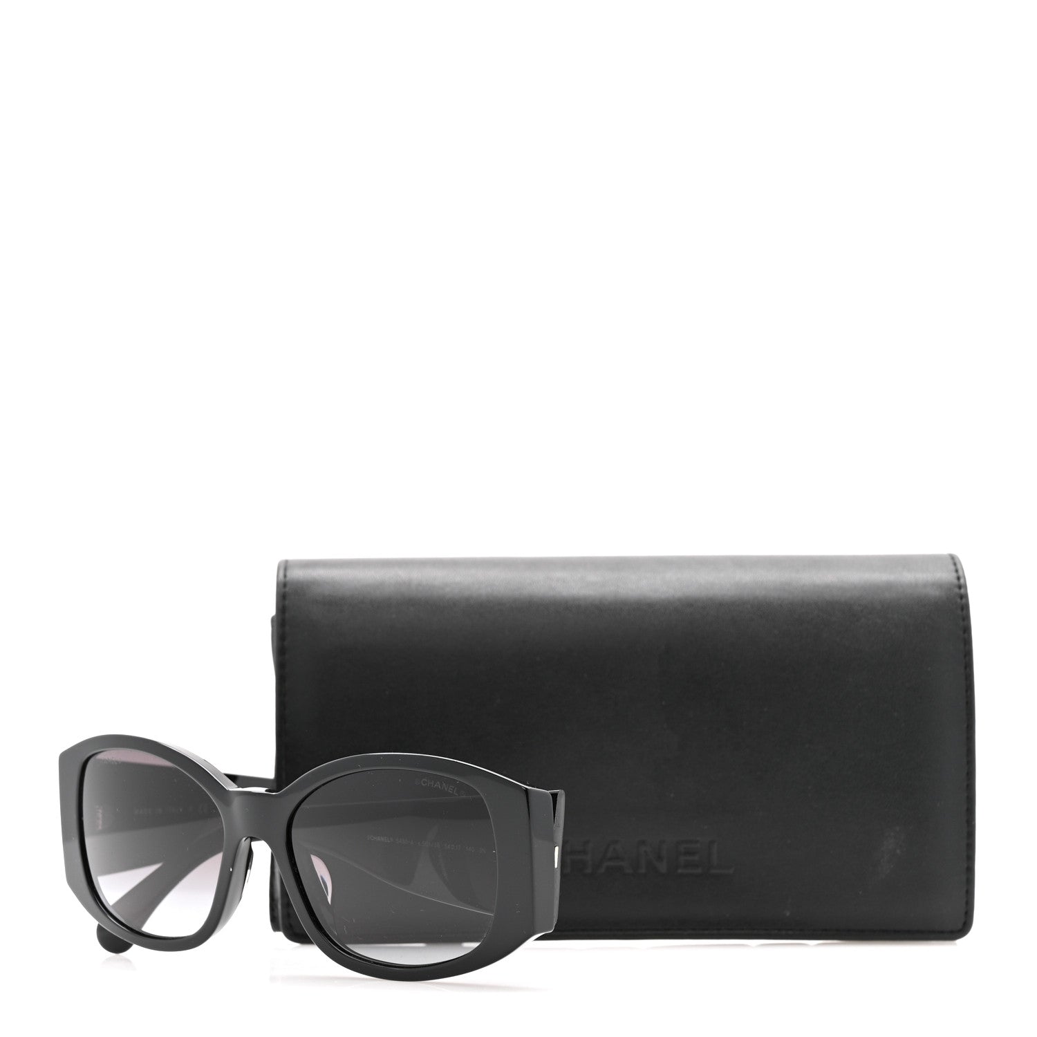 Chanel Acetate CC Logo Sunglasses 5450 Black 8 of 8