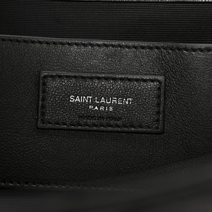 Saint Laurent Lambskin Quilted Kate Clutch Black 7 of 9
